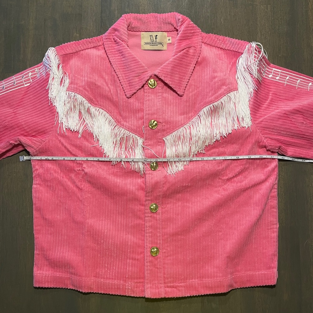 Fashion Brand Company x Trixie Mattel Pink Corduroy Jacket *BRAND NEW* - Picture 3 of 4